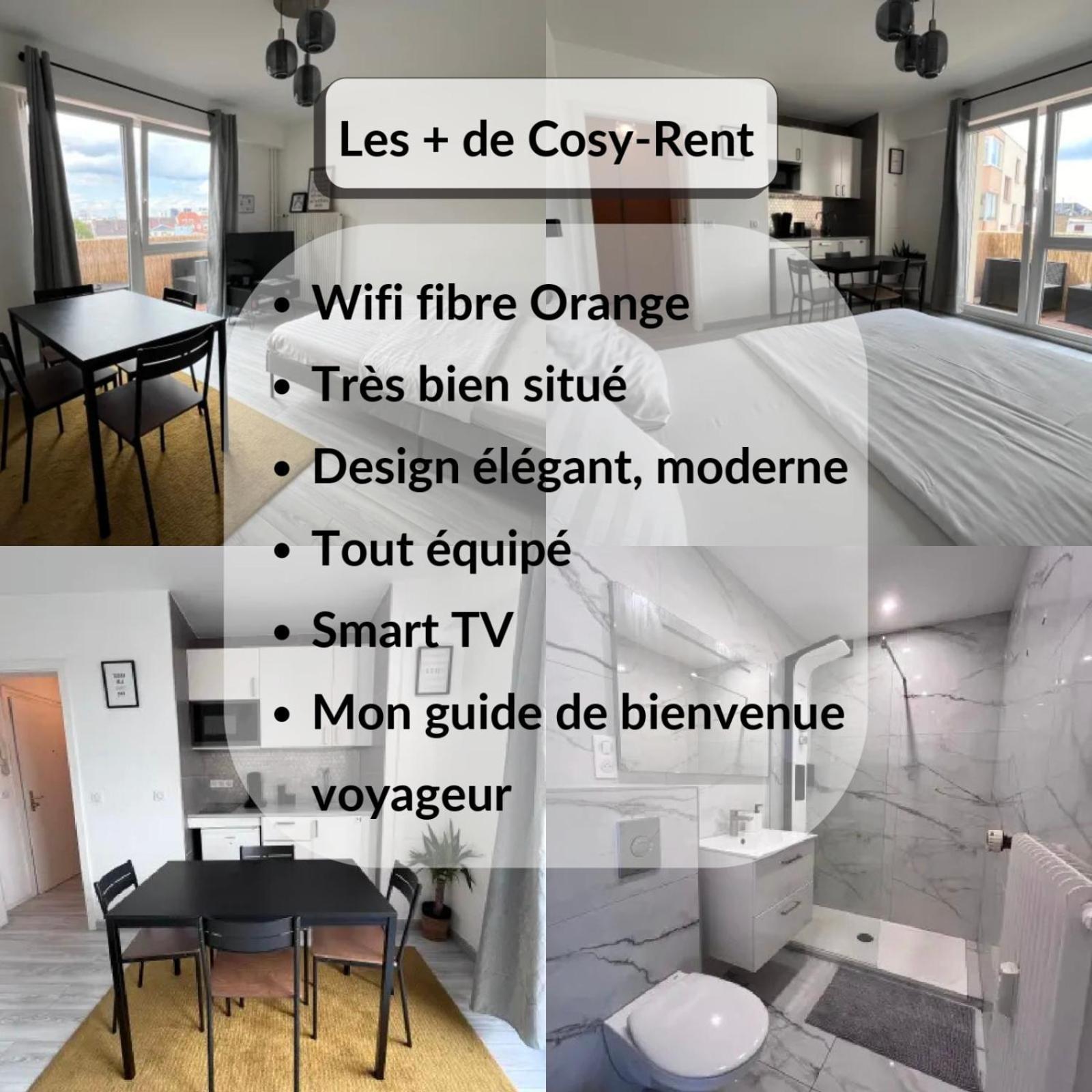 הוילה Cosy Rent Strasbourg Wifi Terrasse St Aloise מראה חיצוני תמונה